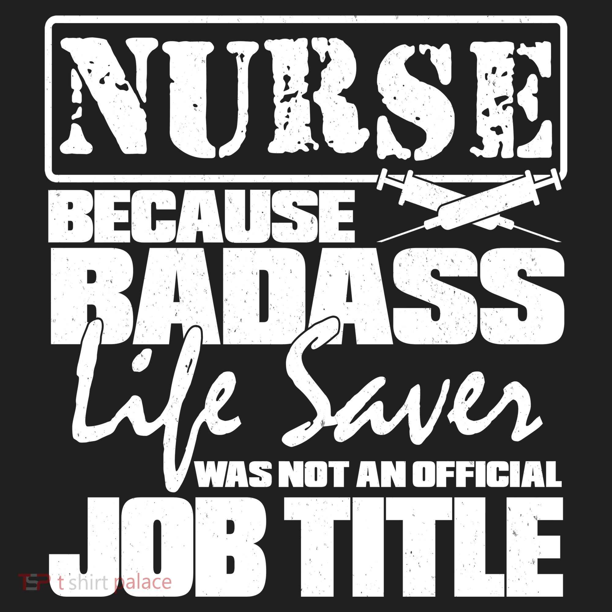 Official Job Title Nurse Bad Ass Life Saver Beanie