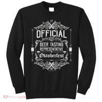 Official Oktoberfest Beer Tasting Representative Sweatshirt thumb 0