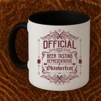 Official Oktoberfest Beer Tasting Representative Coffee Mug thumb 2