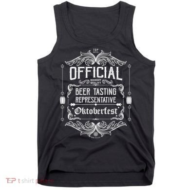 Official Oktoberfest Beer Tasting Representative Tank Top