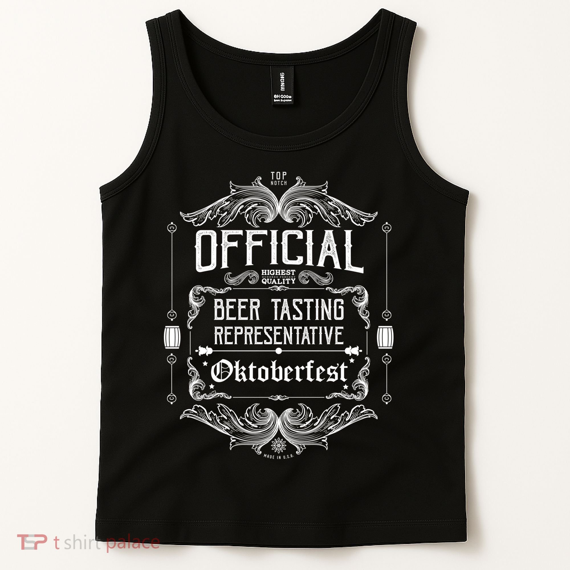 Official Oktoberfest Beer Tasting Representative Tank Top