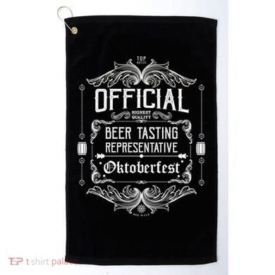 Official Oktoberfest Beer Tasting Representative Golf Towel
