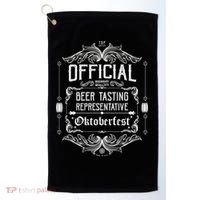 Official Oktoberfest Beer Tasting Representative Golf Towel thumb 0
