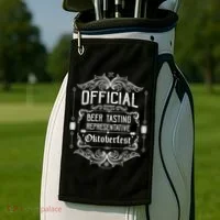Official Oktoberfest Beer Tasting Representative Golf Towel thumb 2