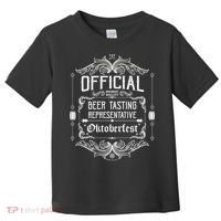 Official Oktoberfest Beer Tasting Representative Toddler T-Shirt thumb 0