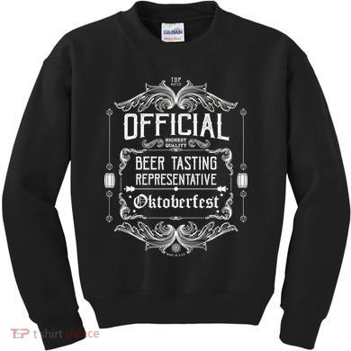 Official Oktoberfest Beer Tasting Representative Kids Sweatshirt