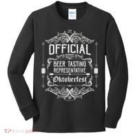 Official Oktoberfest Beer Tasting Representative Kids Long Sleeve Shirt thumb 0
