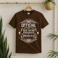 Official Oktoberfest Beer Tasting Representative T-Shirt thumb 2