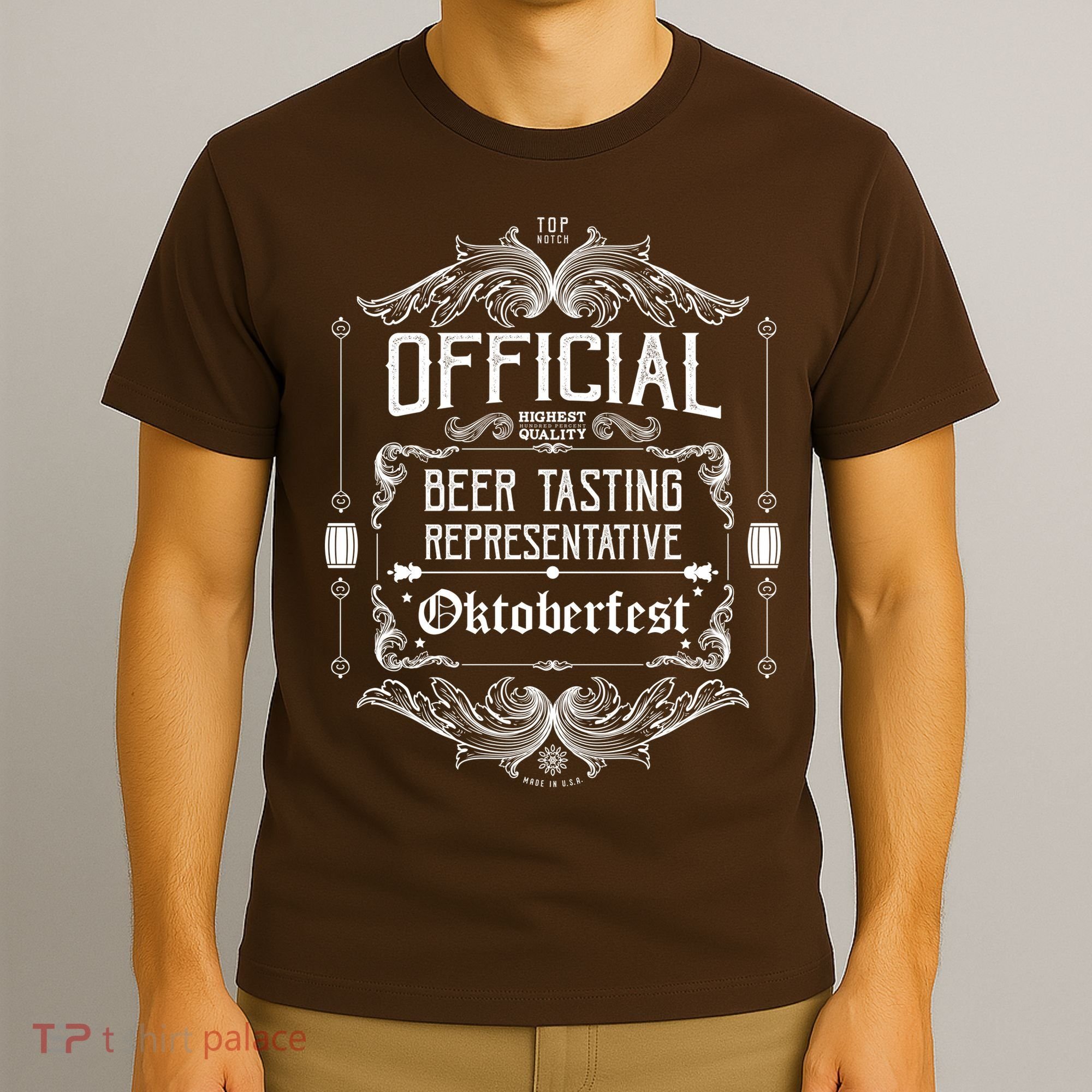 Official Oktoberfest Beer Tasting Representative T-Shirt