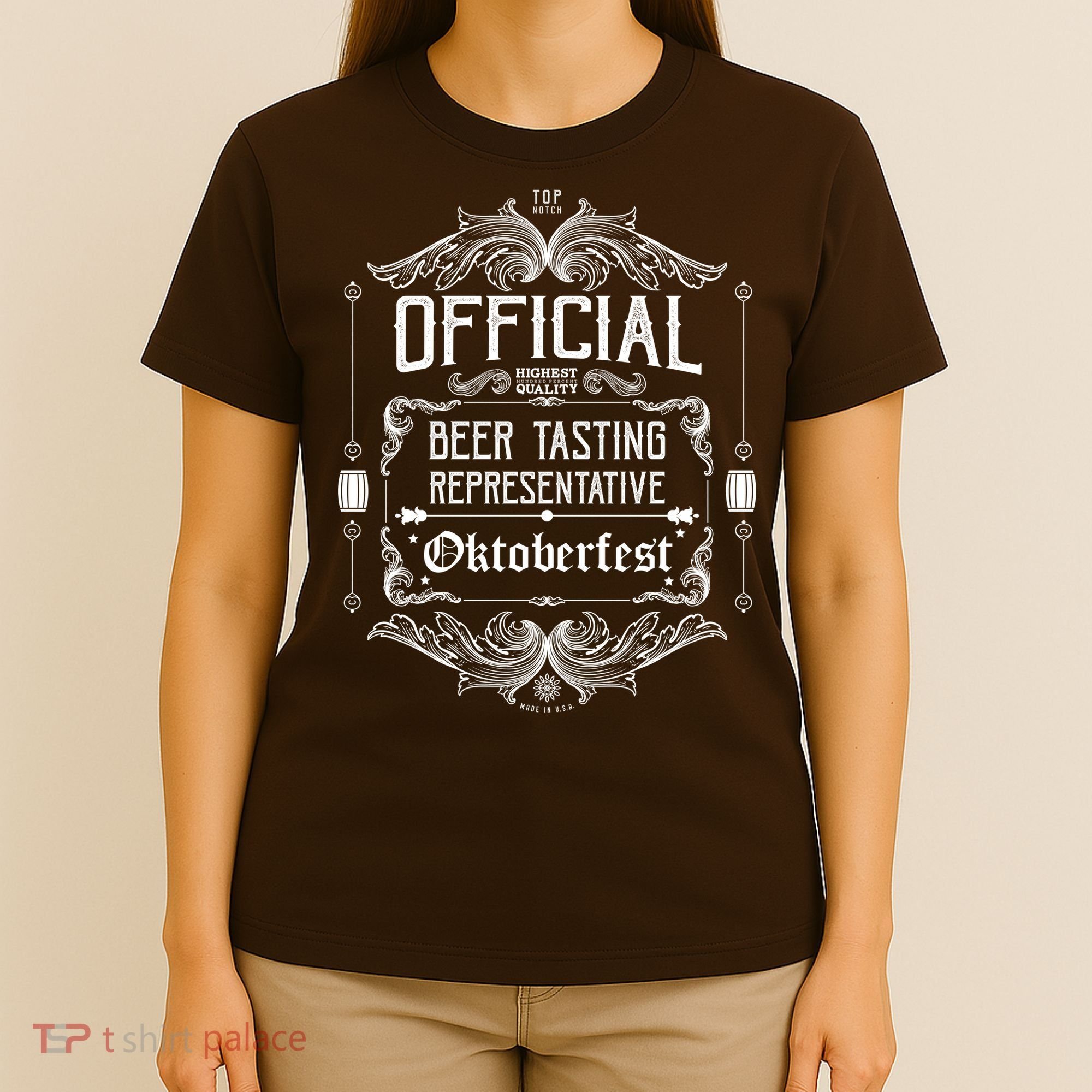 Official Oktoberfest Beer Tasting Representative T-Shirt