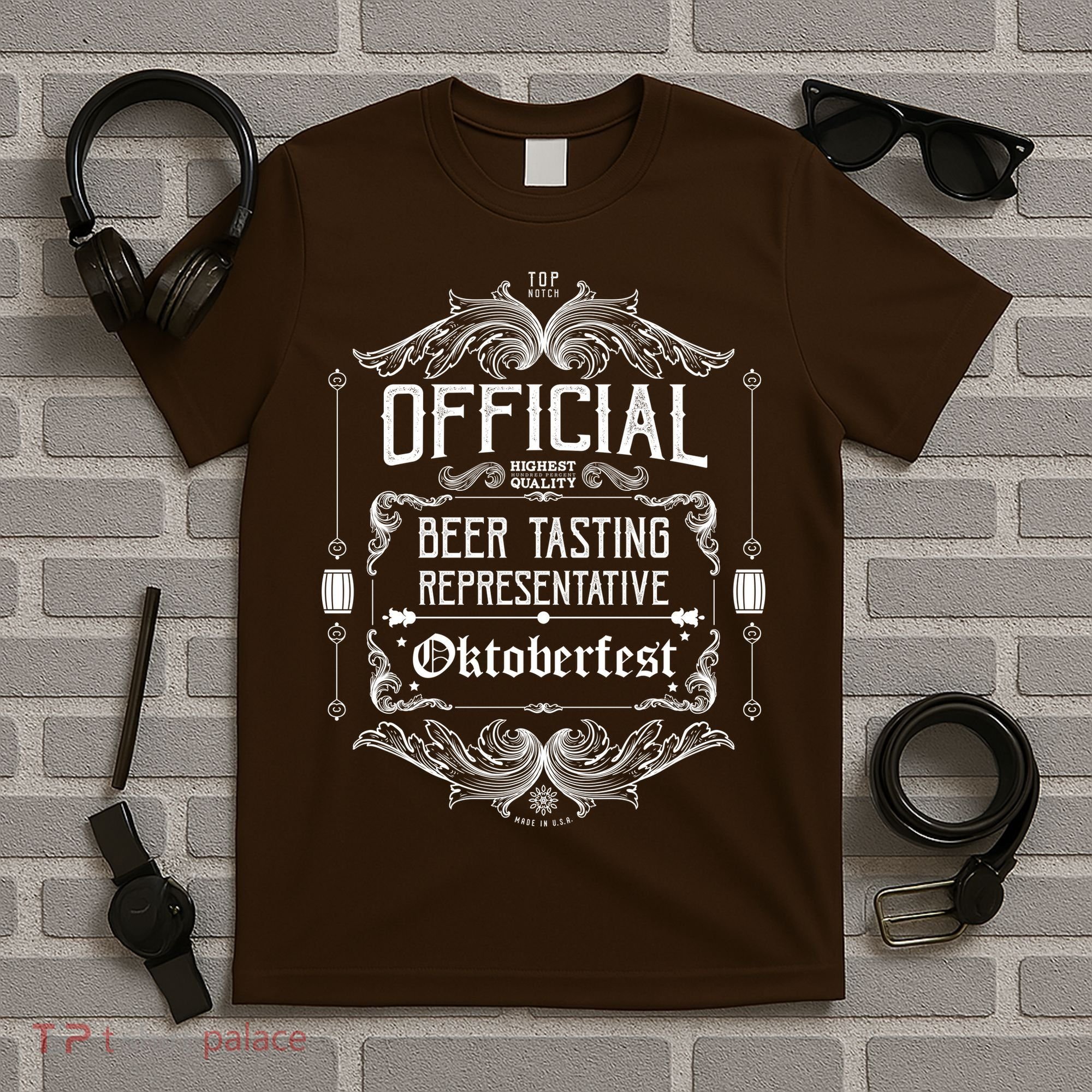 Official Oktoberfest Beer Tasting Representative T-Shirt