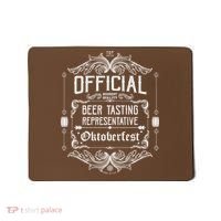 Official Oktoberfest Beer Tasting Representative Mousepad thumb 0