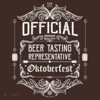 Official Oktoberfest Beer Tasting Representative Mousepad thumb 1