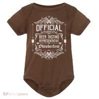 Official Oktoberfest Beer Tasting Representative Baby Bodysuit thumb 0