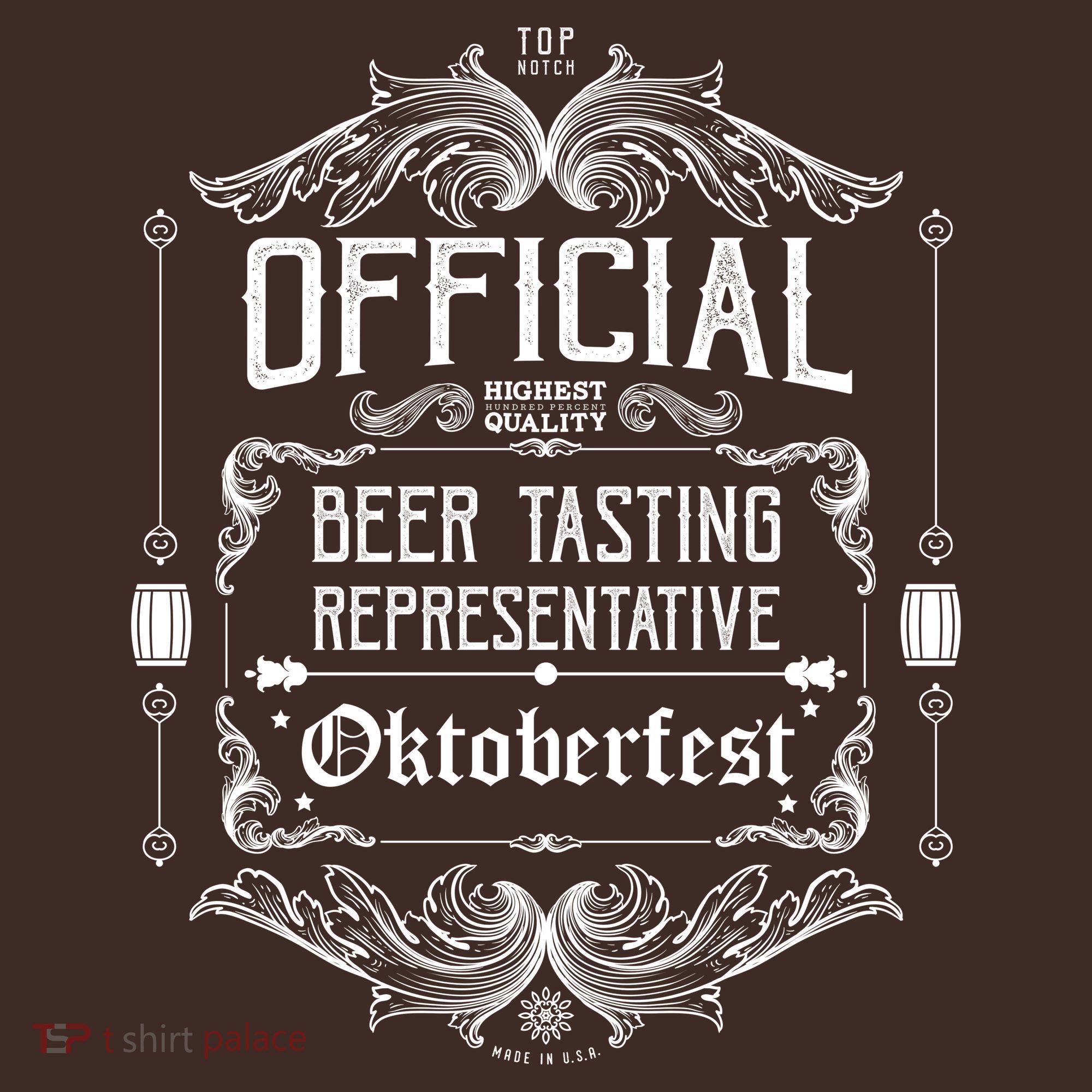 Official Oktoberfest Beer Tasting Representative Baby Bodysuit