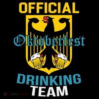 Official Oktoberfest Drinking Team Ornament thumb 1