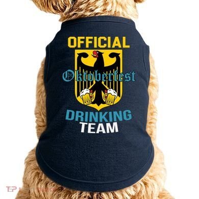 Official Oktoberfest Drinking Team Doggie Tank