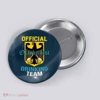 Official Oktoberfest Drinking Team Button thumb 0