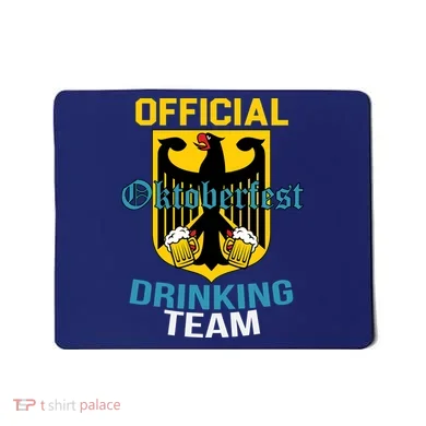 Official Oktoberfest Drinking Team Mousepad