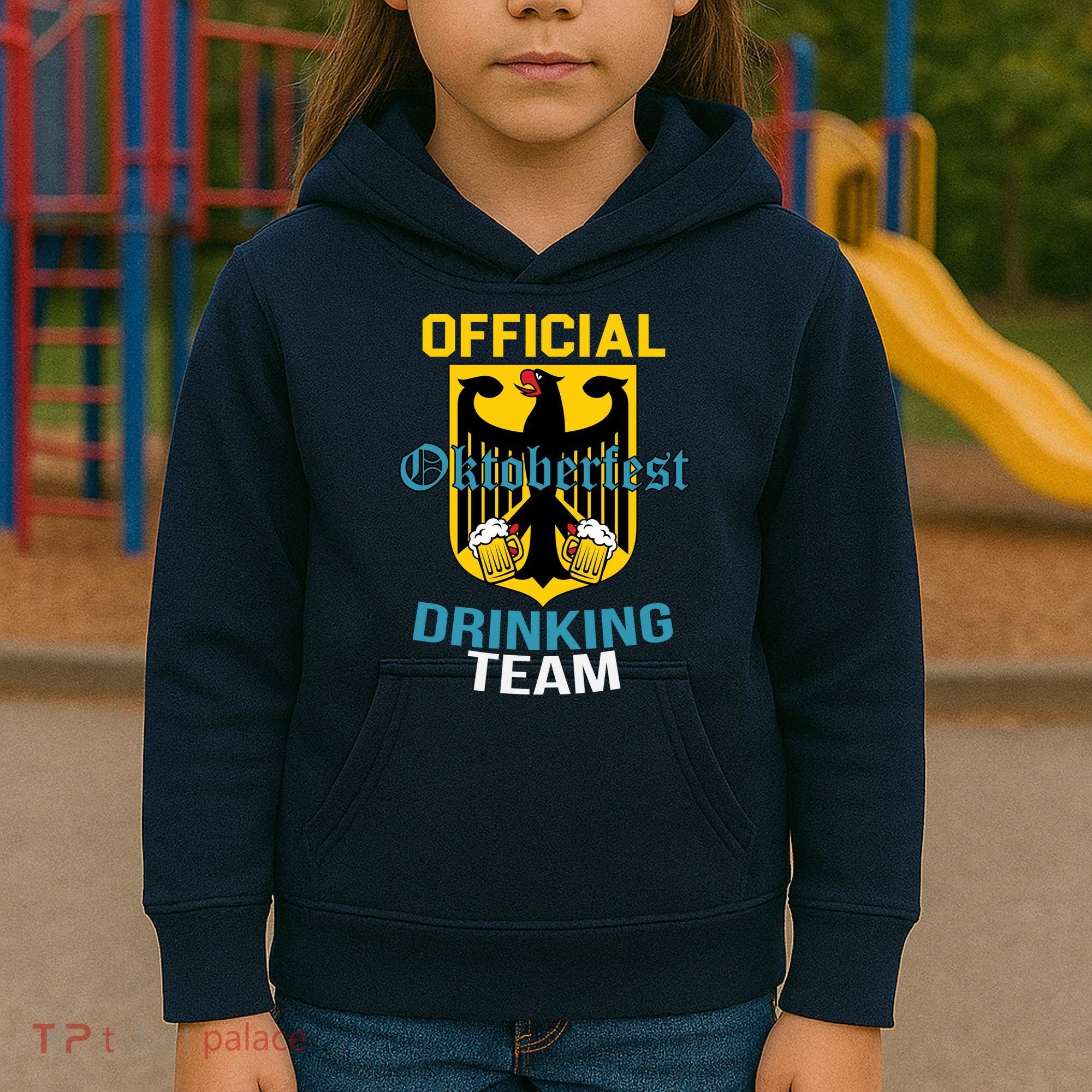 Official Oktoberfest Drinking Team Kids Hoodie