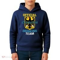 Official Oktoberfest Drinking Team Kids Hoodie thumb 4