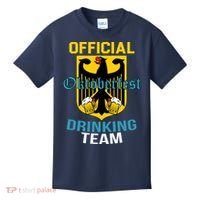 Official Oktoberfest Drinking Team Kids T-Shirt thumb 0