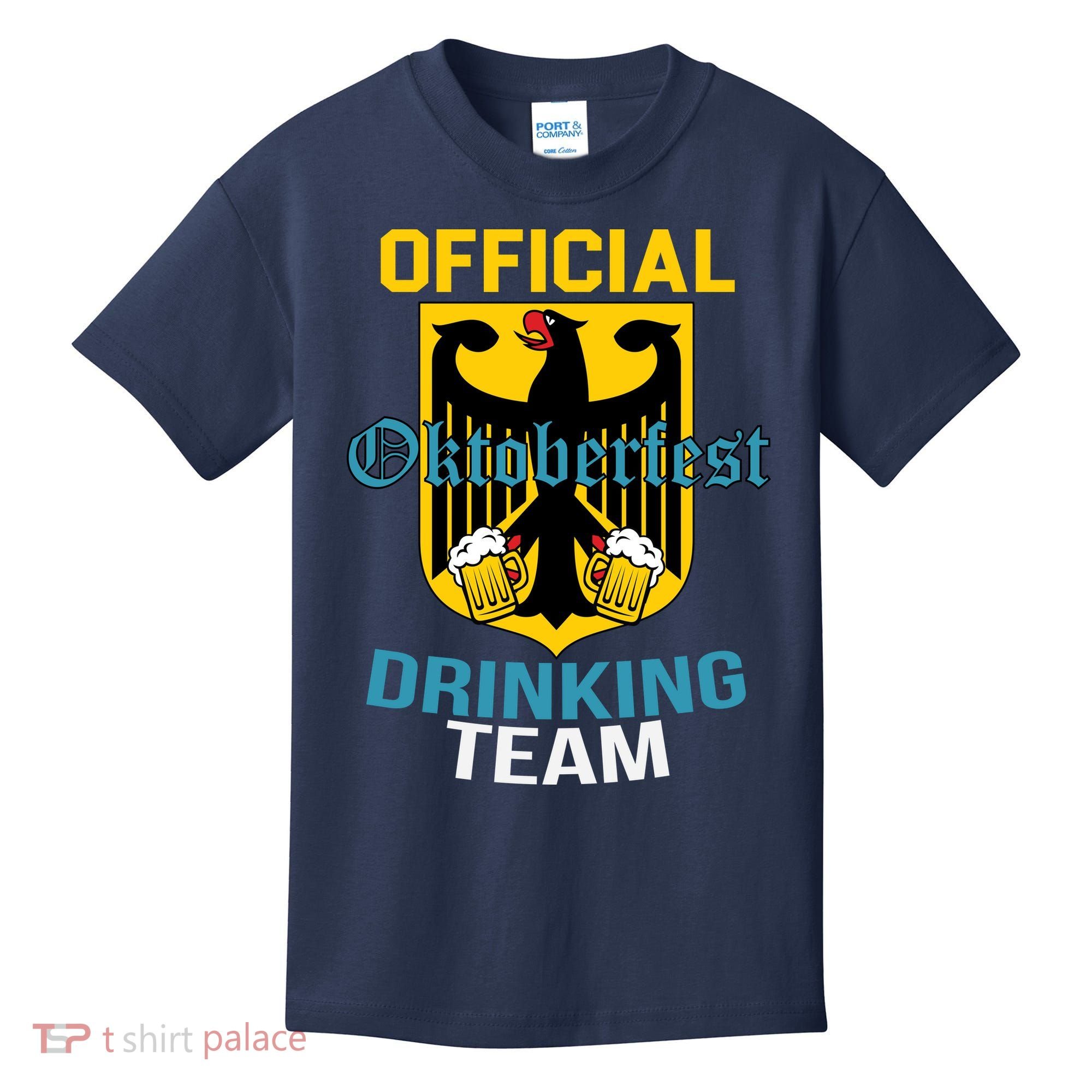 Official Oktoberfest Drinking Team Kids T-Shirt