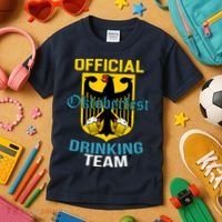 Official Oktoberfest Drinking Team Kids T-Shirt thumb 3