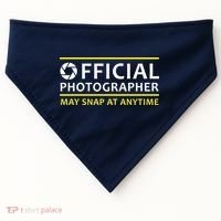 Official Photographer May Snap At Anytime USA-Made Doggie Bandana thumb 0