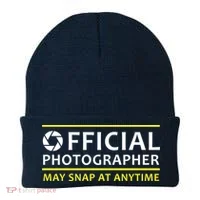 Official Photographer May Snap At Anytime Beanie thumb 0