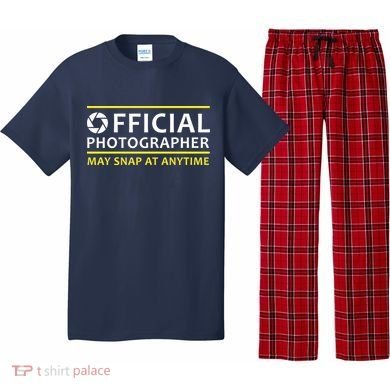 Official Photographer May Snap At Anytime Pajama Set