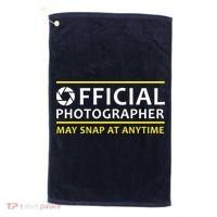 Official Photographer May Snap At Anytime Golf Towel thumb 0