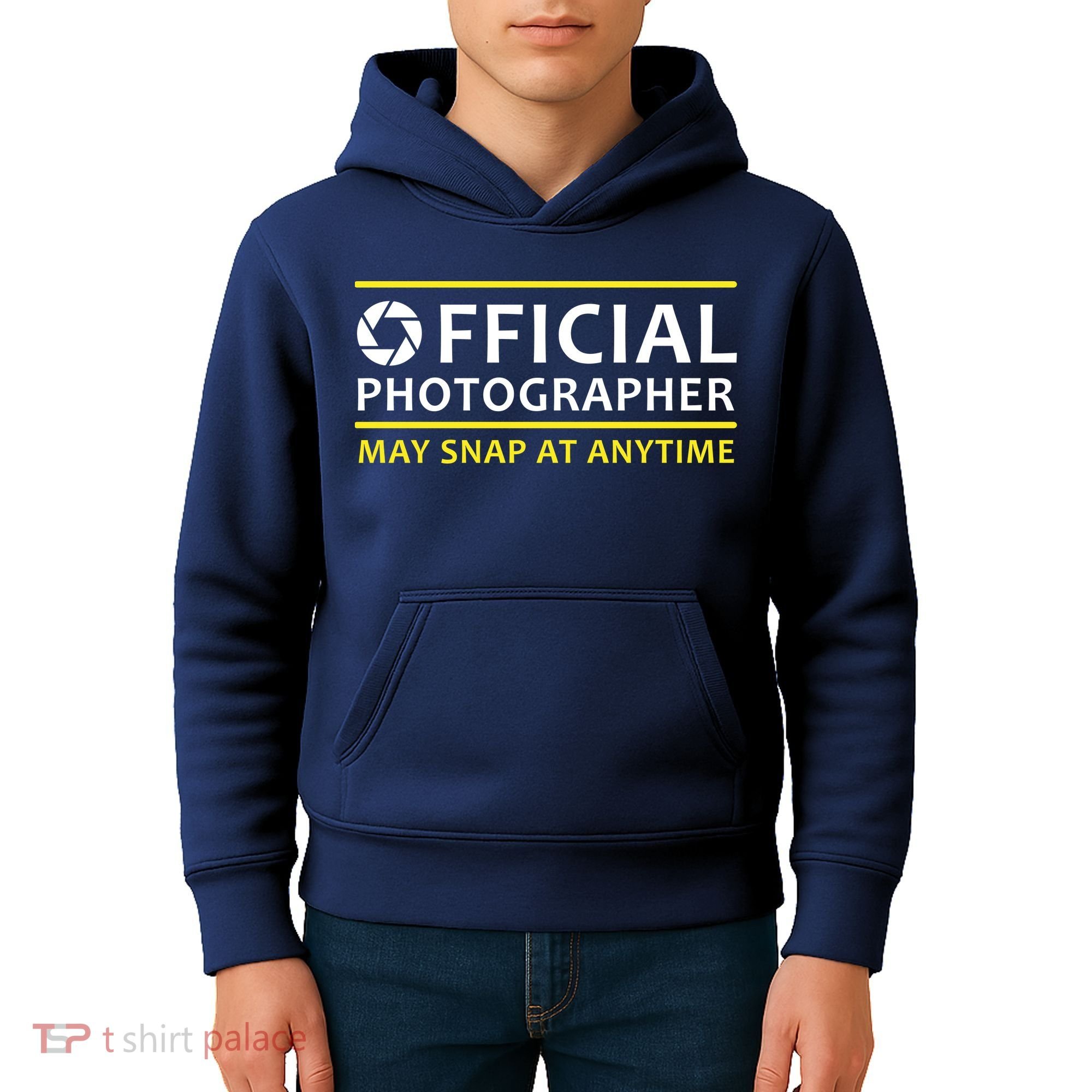 Official Photographer May Snap At Anytime Kids Hoodie