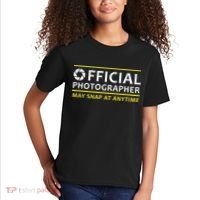 Official Photographer May Snap At Anytime Kids T-Shirt thumb 2
