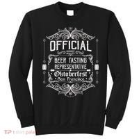Official San Francisco Oktoberfest Beer Tasting Representative Sweatshirt thumb 0