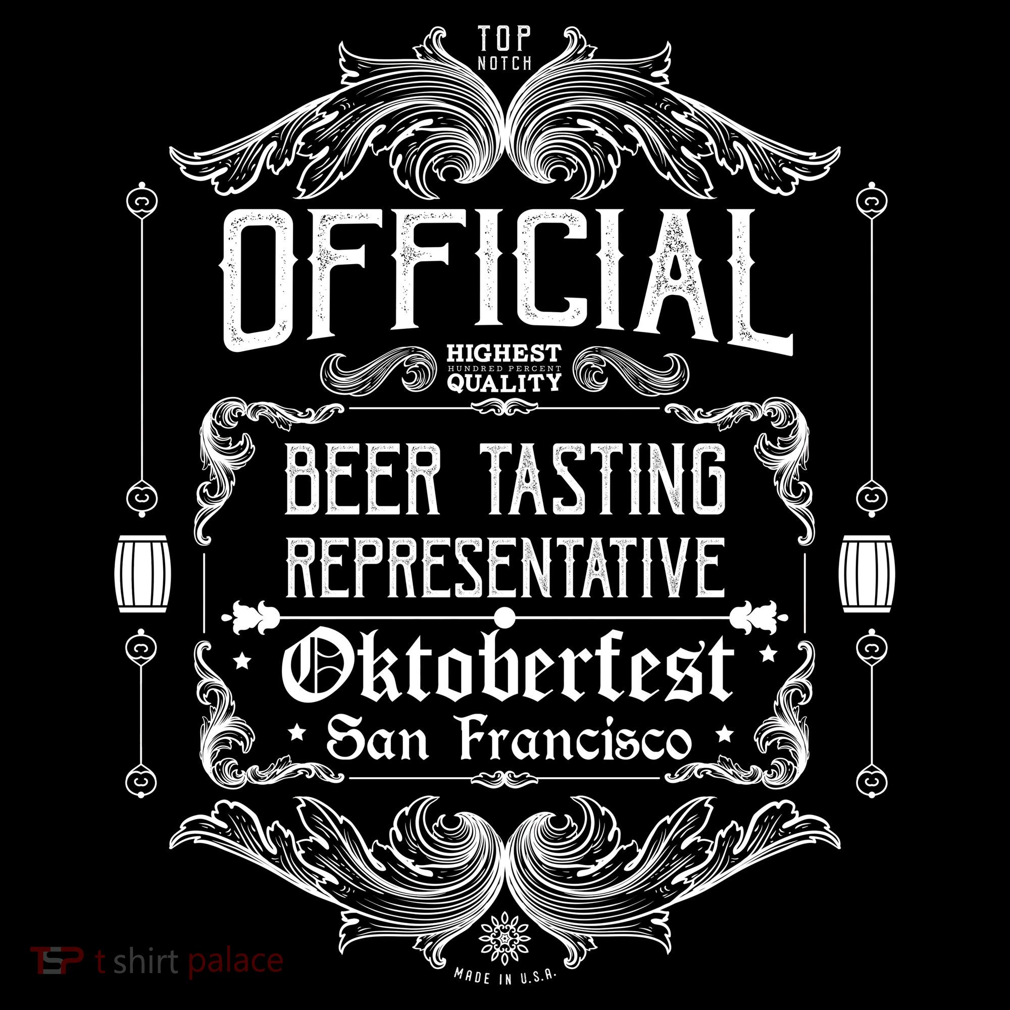 Official San Francisco Oktoberfest Beer Tasting Representative Button