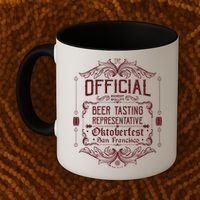 Official San Francisco Oktoberfest Beer Tasting Representative Coffee Mug thumb 2