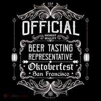 Official San Francisco Oktoberfest Beer Tasting Representative Ornament thumb 1