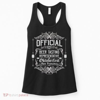 Official San Francisco Oktoberfest Beer Tasting Representative Women's Tank Top