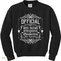 Official San Francisco Oktoberfest Beer Tasting Representative Kids Sweatshirt thumb 0