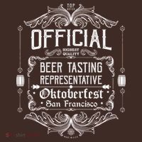 Official San Francisco Oktoberfest Beer Tasting Representative Apron thumb 3
