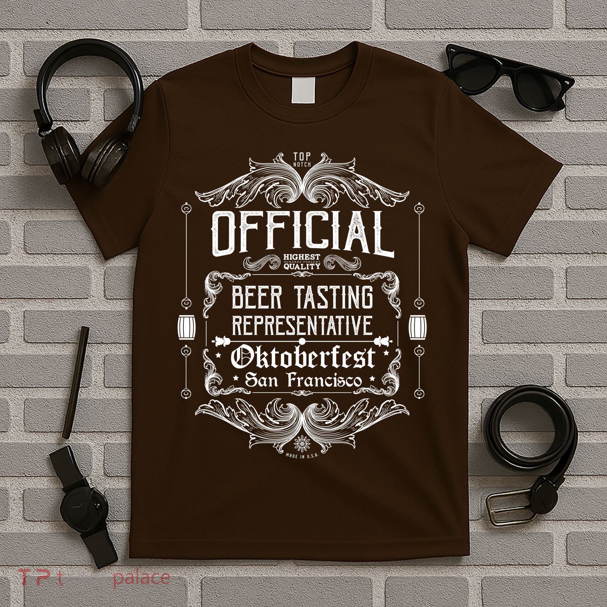 Official San Francisco Oktoberfest Beer Tasting Representative T-Shirt