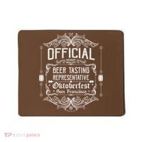 Official San Francisco Oktoberfest Beer Tasting Representative Mousepad thumb 0
