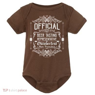 Official San Francisco Oktoberfest Beer Tasting Representative Baby Bodysuit