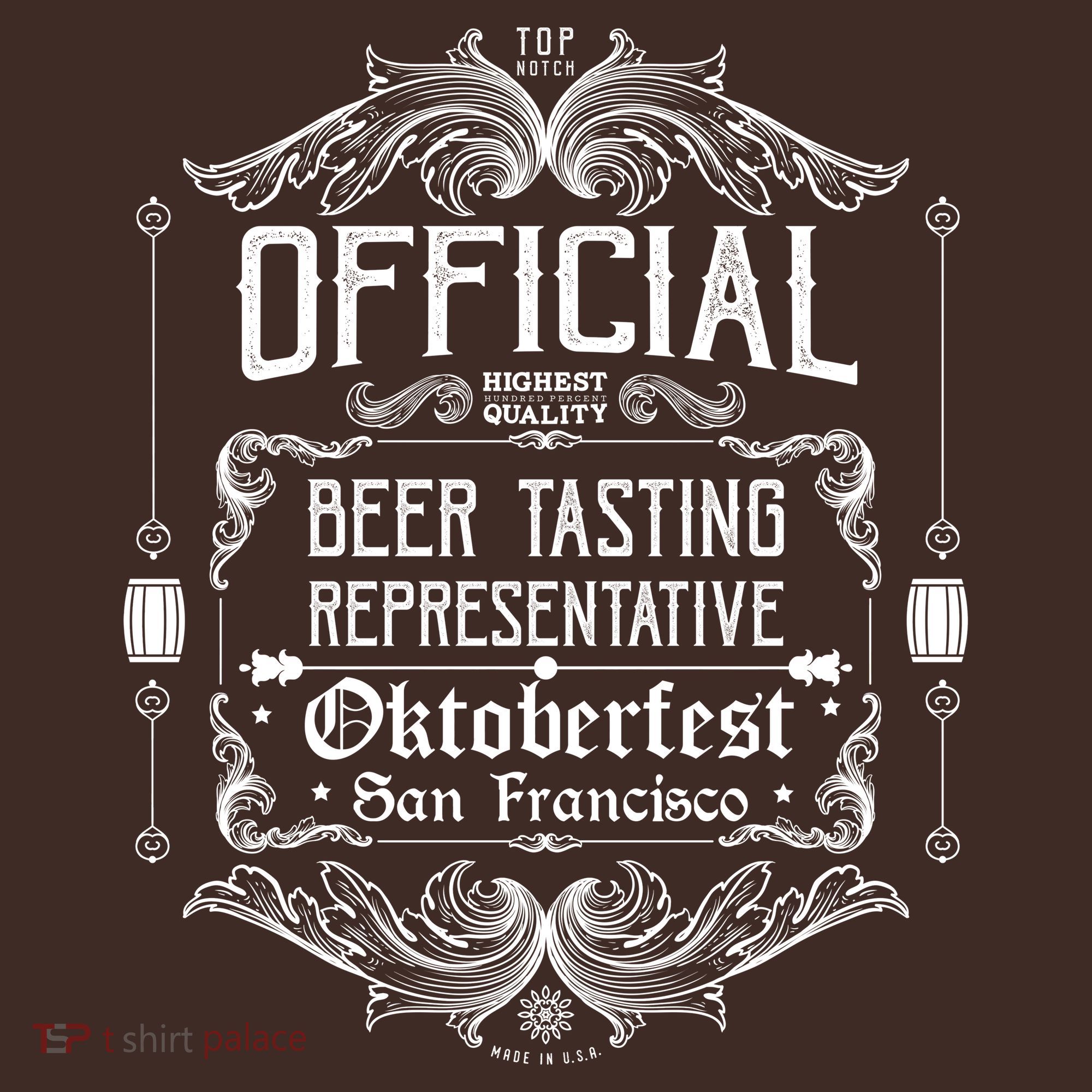 Official San Francisco Oktoberfest Beer Tasting Representative Baby Bodysuit