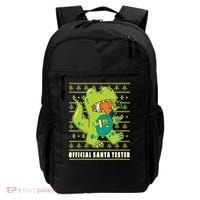 Official Santa Tester Dino Ugly Christmas Backpack thumb 0