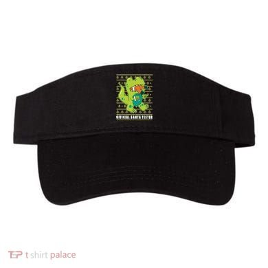 Official Santa Tester Dino Ugly Christmas Visor