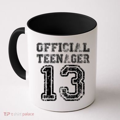 Official Teenager 13th Birthday Coffee Mug