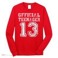 Official Teenager 13th Birthday Long Sleeve Shirt thumb 0