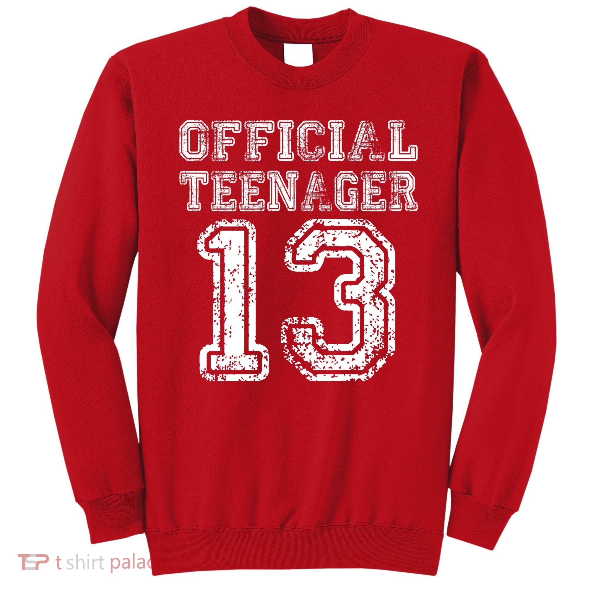 Official Teenager 13th Birthday Sweatshirt